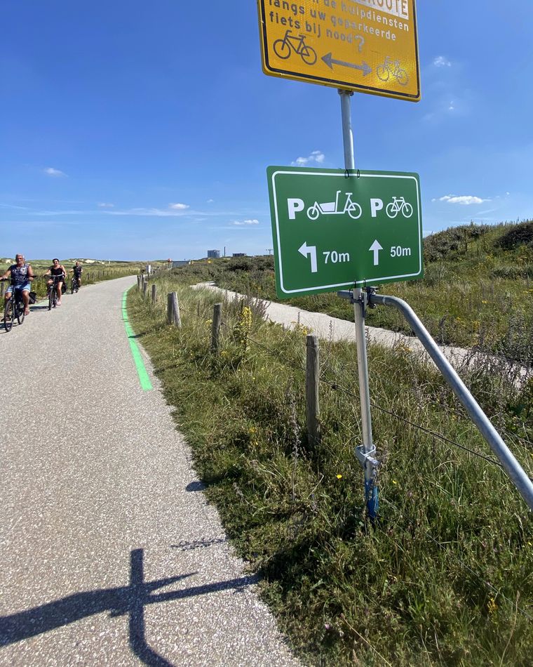 Zon, zee en een veilig strand door fietsinterventie